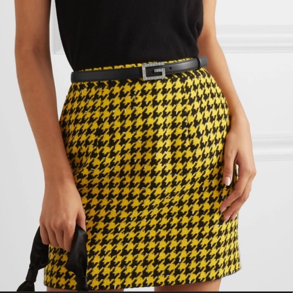 The Limited Houndstooth Pocket Skirt 6
